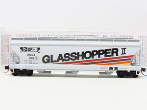 N Micro-Trains MTL 09400240 RNDX ACF Industries Glasshopper II 3-Bay Hopper #166