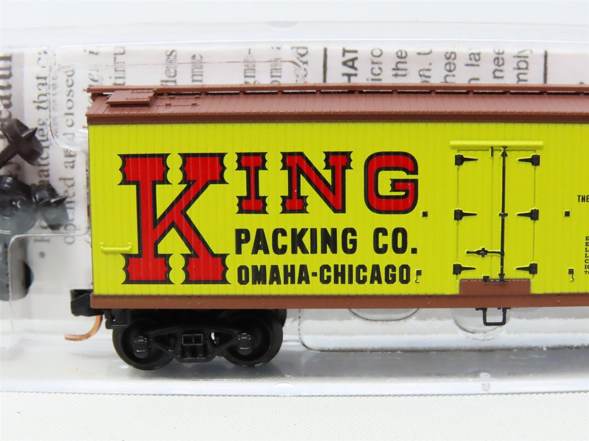 N Scale Micro-Trains MTL #49120 KPCX King Packing Co. 40&#39; Wood Reefer #205