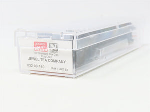 N Micro-Trains MTL #03200440 TLDX Jewel Tea Company 50' Plug Door Box Car #33