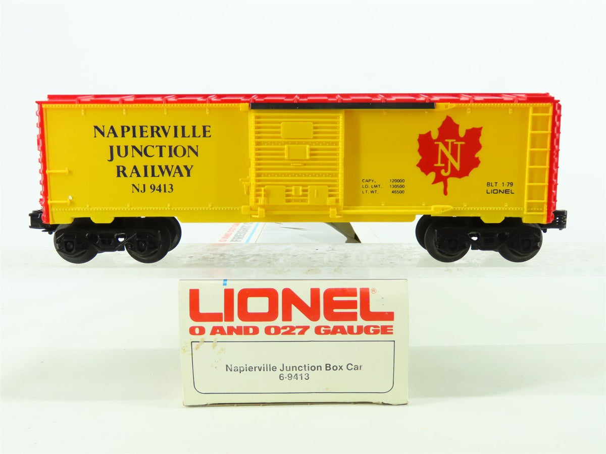 O27 Gauge 3-Rail Lionel 6-9413 NJ Napierville Junction Railway Box Car #9413