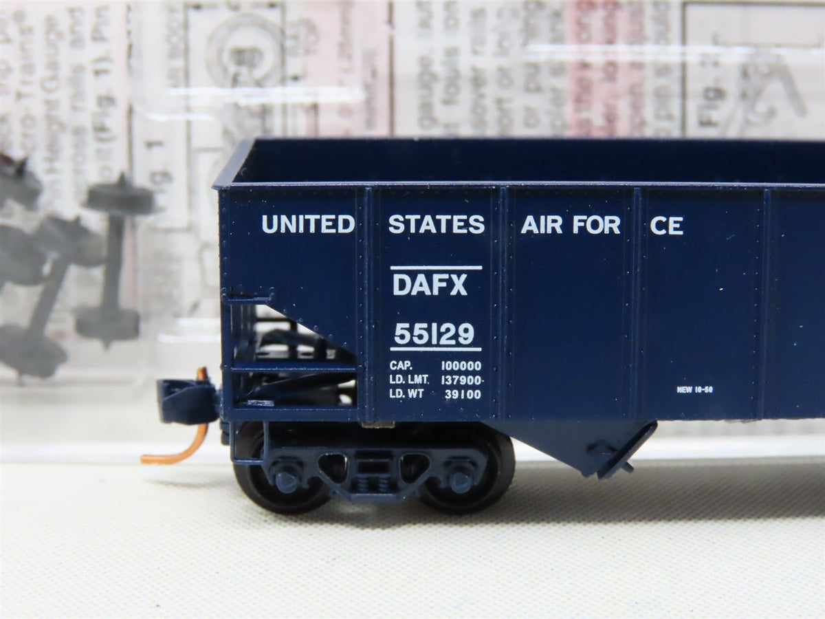 N Scale Micro-Trains MTL #56120 DAFX United States Air Force 2-Bay Hopper #55129