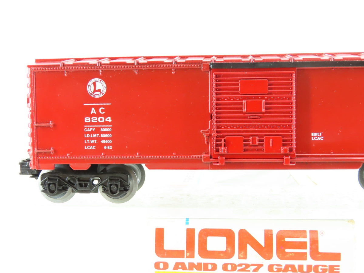 O27 Gauge 3-Rail Lionel LCAC 1982 AC Algoma Central Railway Box Car #8204