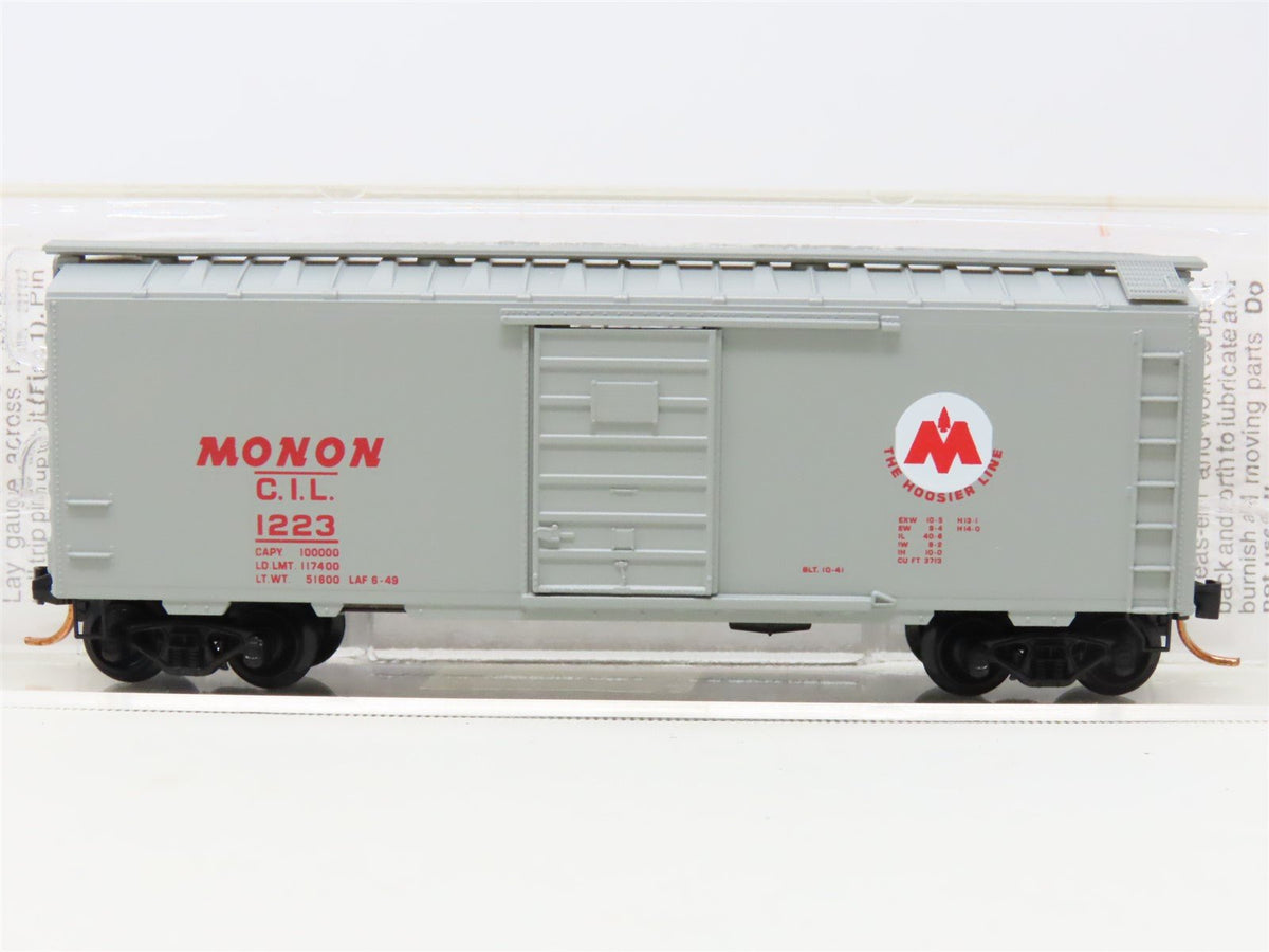 N Scale Micro-Trains MTL #20576 CIL Monon &quot;The Hoosier Line&quot; 40&#39; Box Car #1223