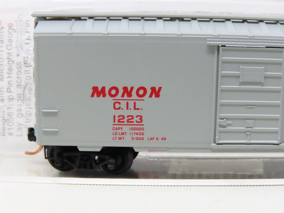 N Scale Micro-Trains MTL #20576 CIL Monon &quot;The Hoosier Line&quot; 40&#39; Box Car #1223