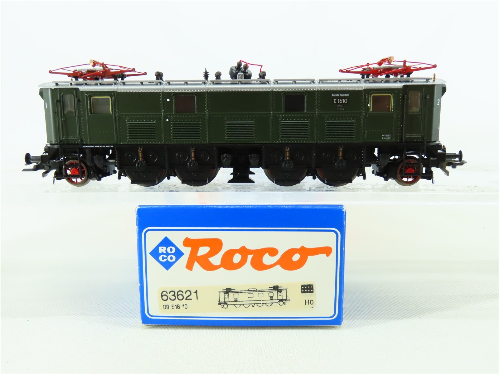 HO Scale Roco 63621 DB German Federal Class BR E16 Electric #10 - DCC Ready