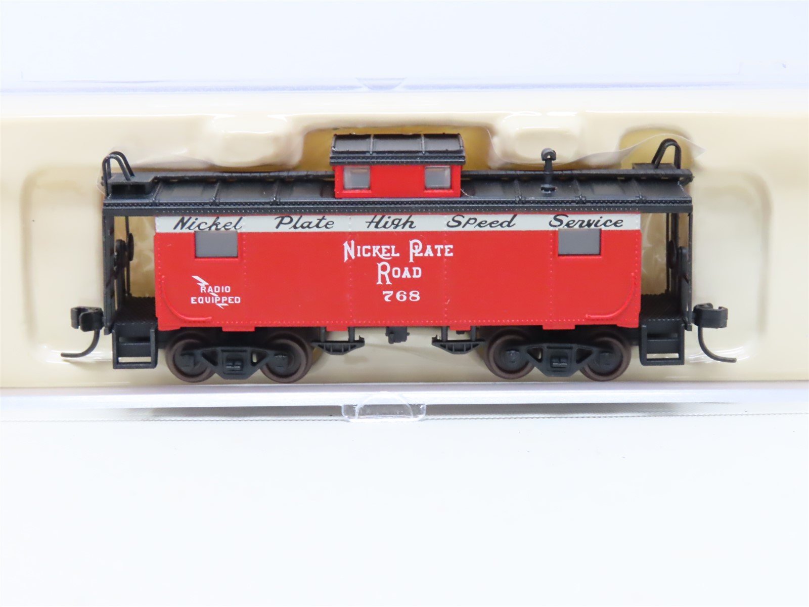 N Scale Atlas 33431 NKP Nickel Plate Road NE-6 Caboose #768