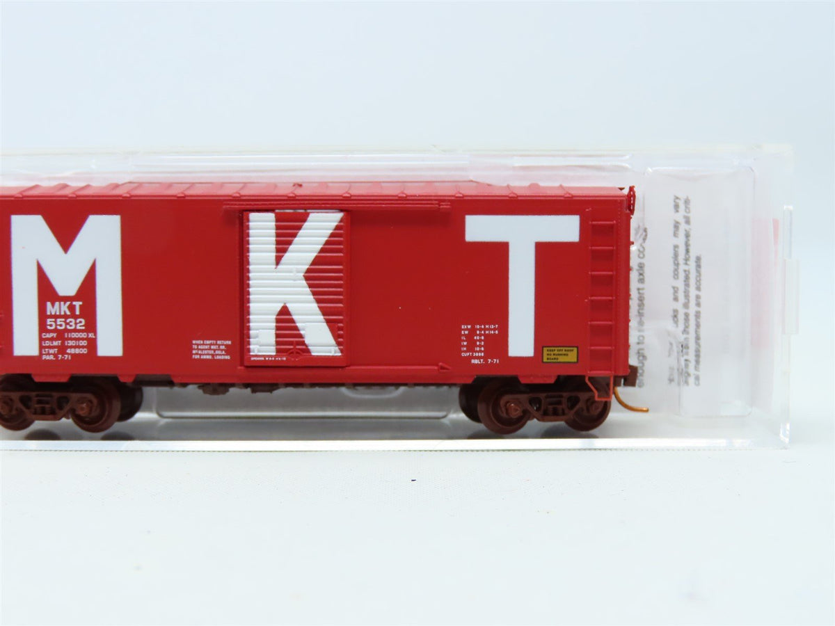 N Scale Micro-Trains MTL #07300081 MKT Missouri Kansas Texas 40&#39; Box Car #5532