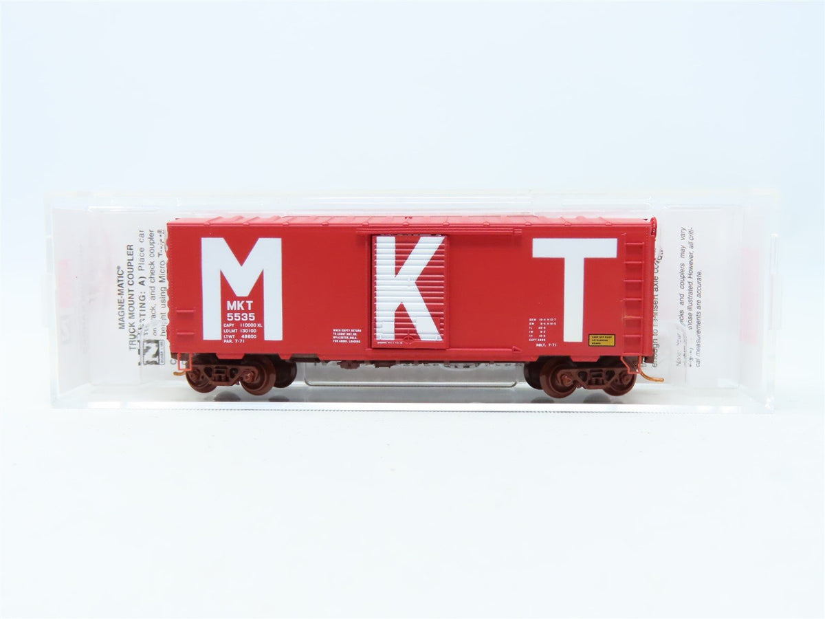 N Scale Micro-Trains MTL #07300082 MKT Missouri Kansas Texas 40&#39; Box Car #5535