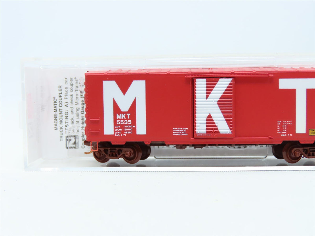 N Scale Micro-Trains MTL #07300082 MKT Missouri Kansas Texas 40&#39; Box Car #5535