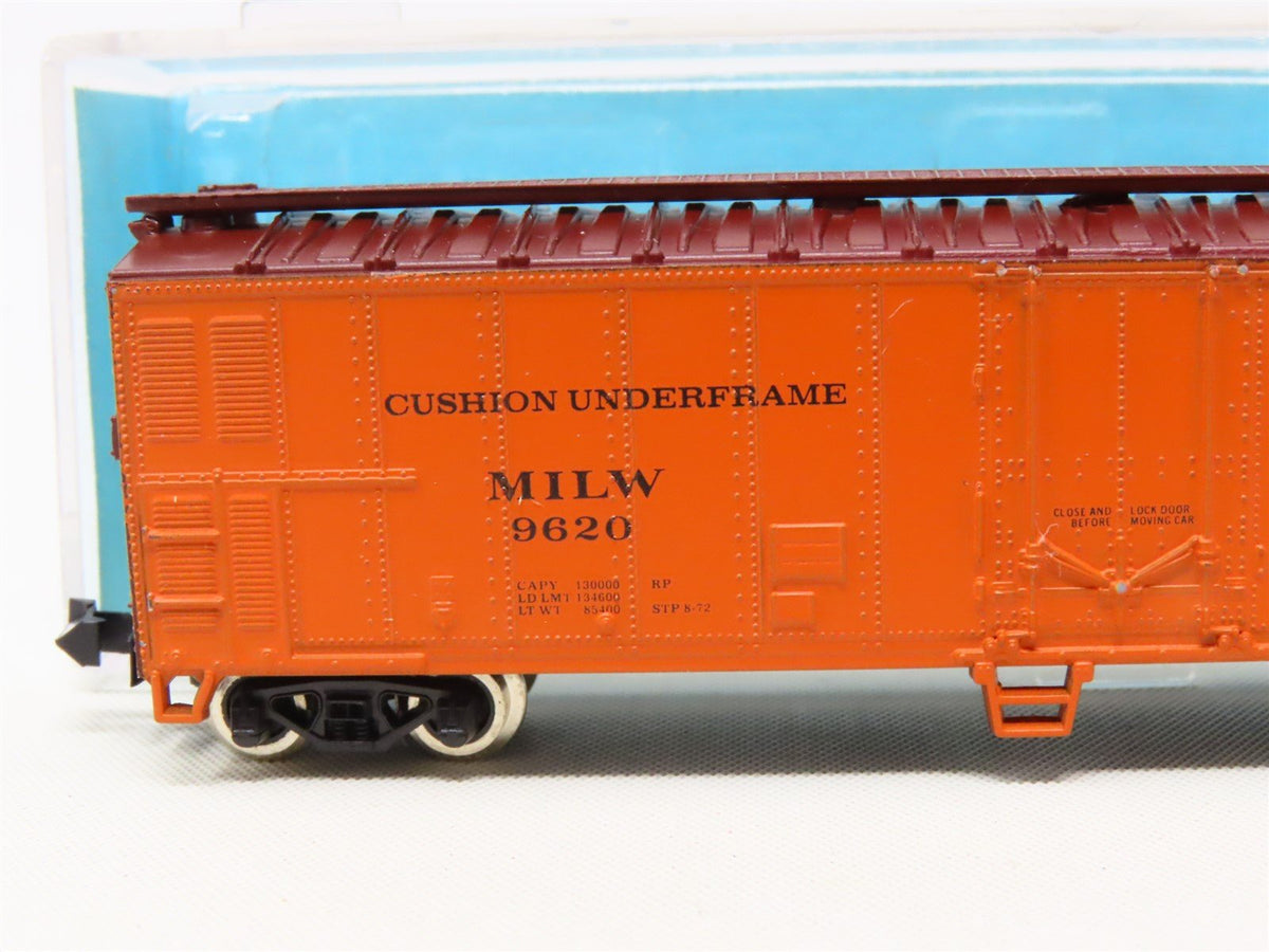 N Scale Atlas 3663 MILW Milwaukee Road 50&#39; Mechanical Reefer #9620