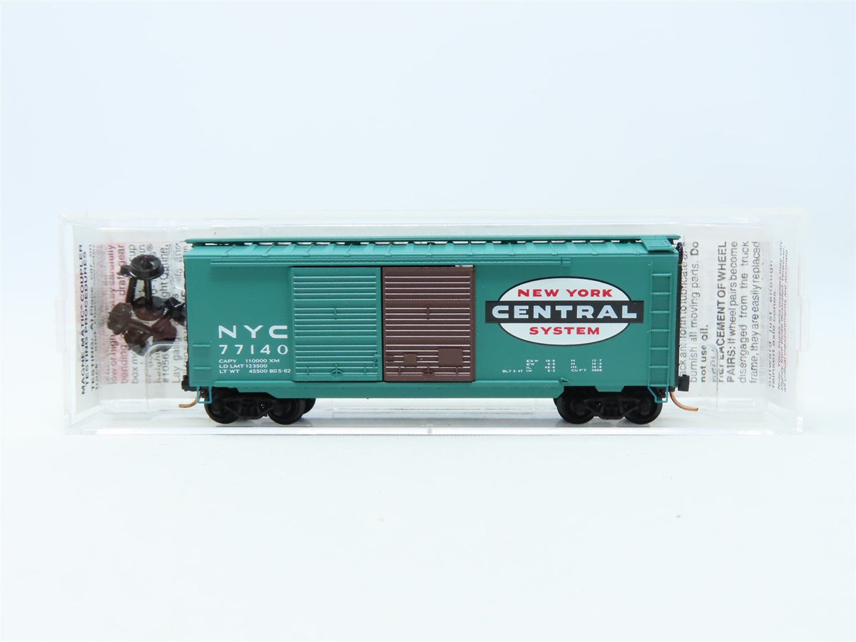 N Micro-Trains MTL #23300 NYC New York Central 40&#39; Double Door Box Car #77140