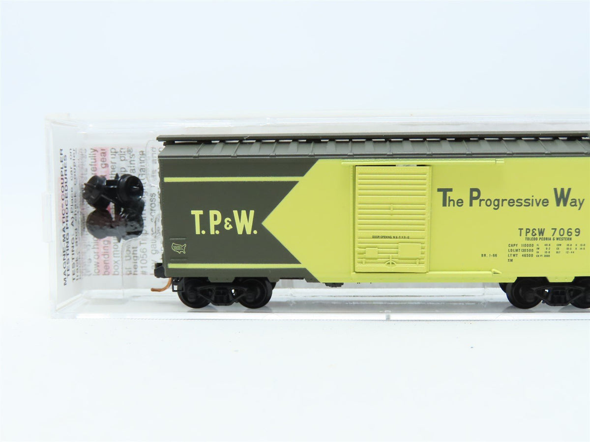 N Scale Micro-Trains MTL #02000716 TP&amp;W &quot;The Progressive Way&quot; 40&#39; Box Car #7069