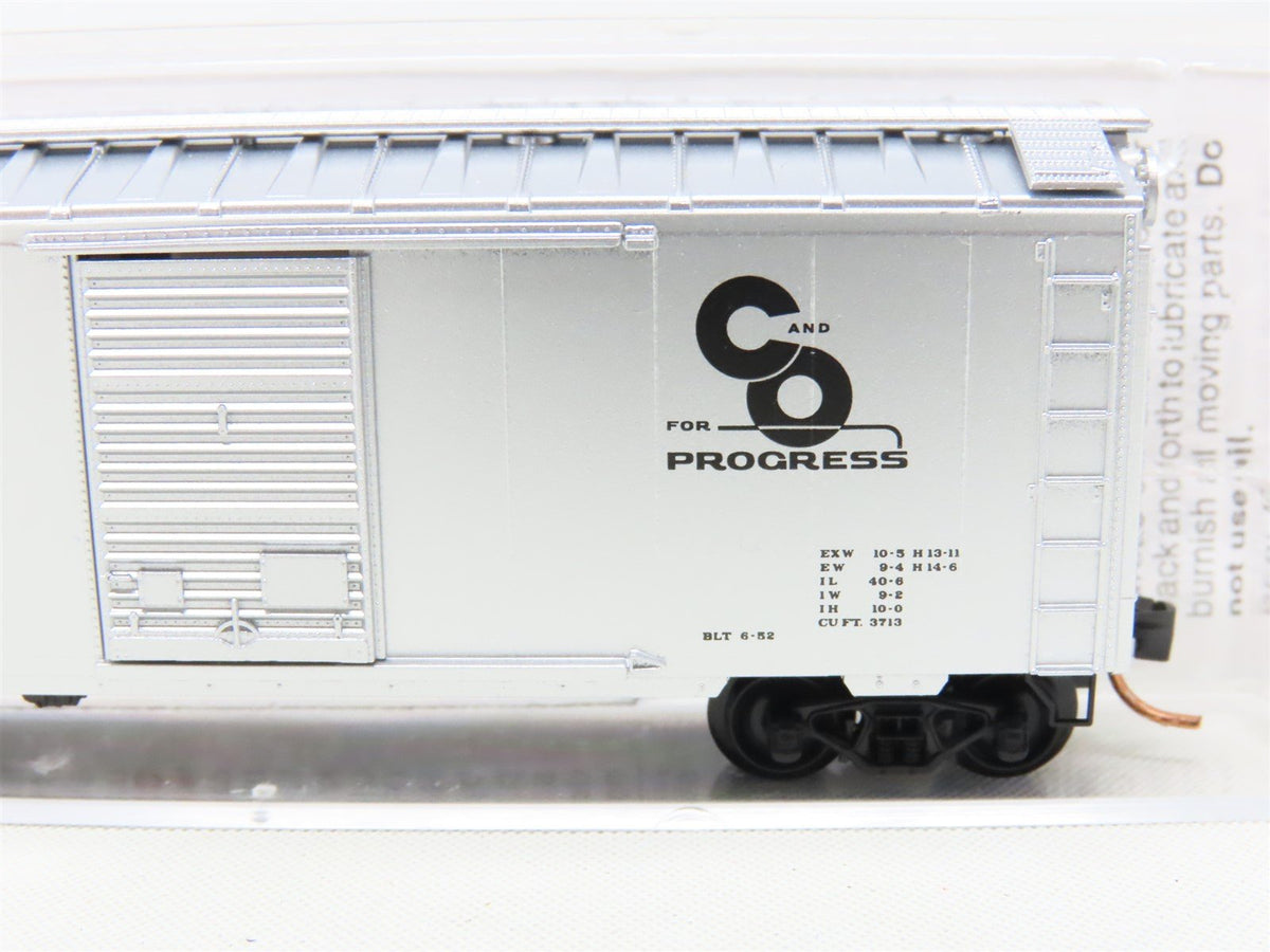 N Scale Micro-Trains MTL 20820 C&amp;O Chesapeake &amp; Ohio 40&#39; Box Car #2908