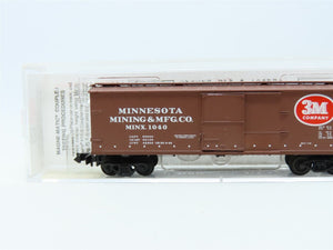 N Micro-Trains MTL #39190 MINX Minnesota Mining & Mfg. Co. 40' Box Car #1040