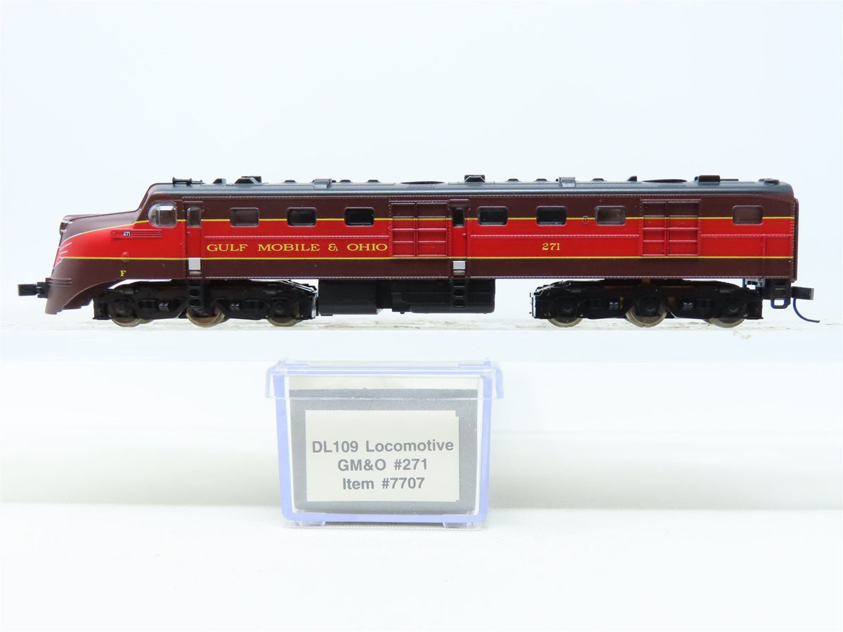 N Scale Walthers Proto 7707 GMO Gulf Mobile &amp; Ohio DL109 Diesel Locomotive #271