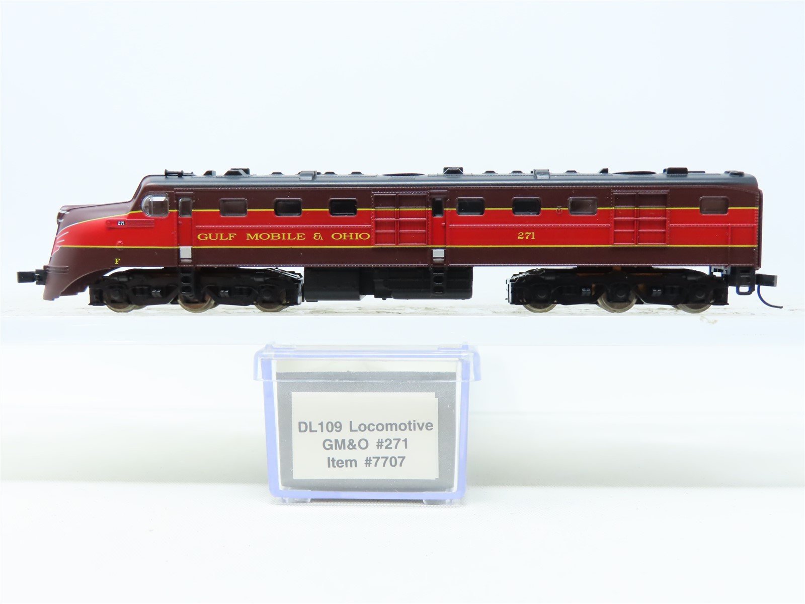 N Scale Walthers Proto 7707 GMO Gulf Mobile & Ohio DL109 Diesel Locomotive #271