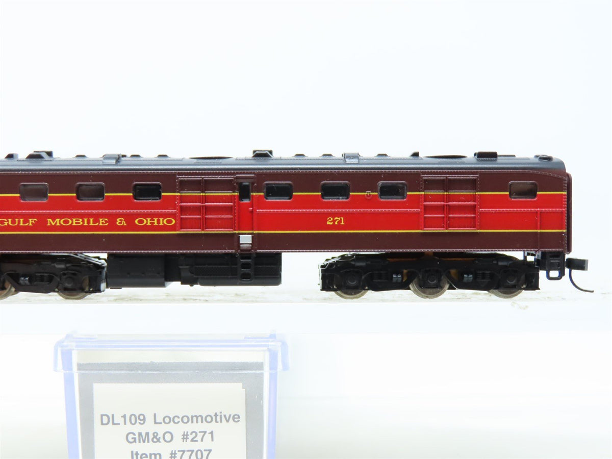 N Scale Walthers Proto 7707 GMO Gulf Mobile &amp; Ohio DL109 Diesel Locomotive #271