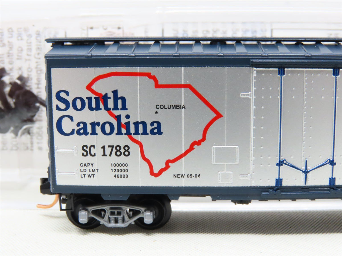 N Scale Micro-Trains MTL 21378 SC South Carolina State 40&#39; Box Car #1788