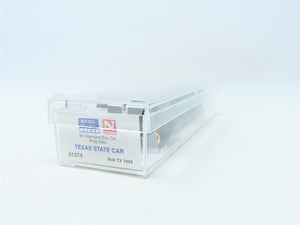 N Scale Micro-Trains MTL #21374 TX Texas State Car 40' Plug Door Box Car #1845