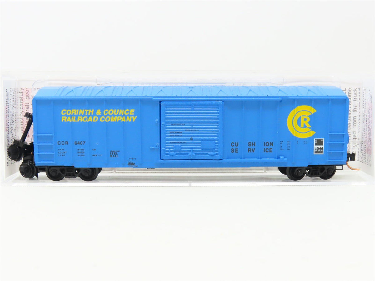 N Scale Micro-Trains MTL 25140 CCR Corinth &amp; Counce 50&#39; Box Car #6407