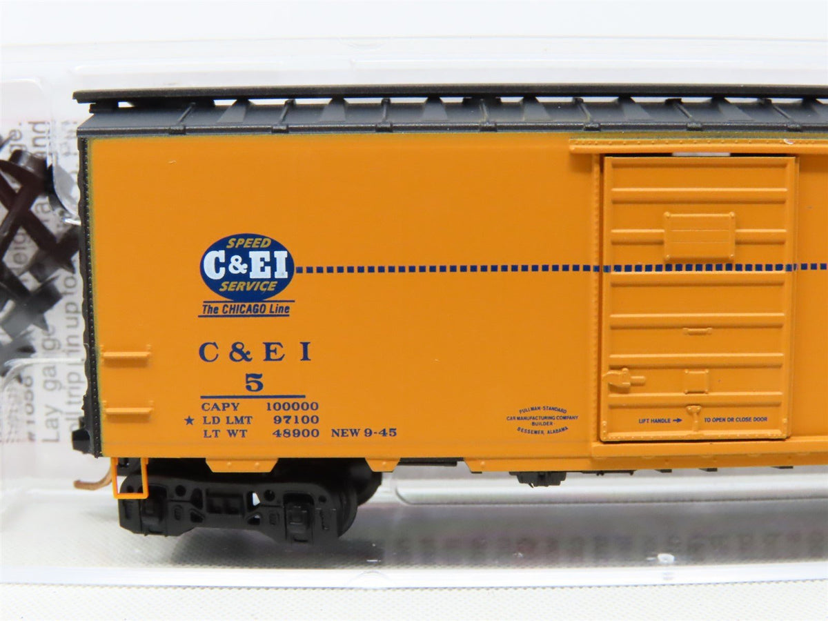 N Scale Micro-Trains MTL 02000705 C&amp;EI Chicago &amp; Eastern Illinois 40&#39; Box Car #5