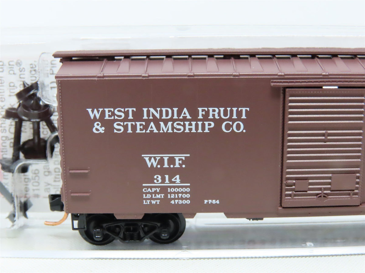 N Scale Micro-Trains MTL 20370 WIF West India Fruit 40&#39; Single Door Box Car #314
