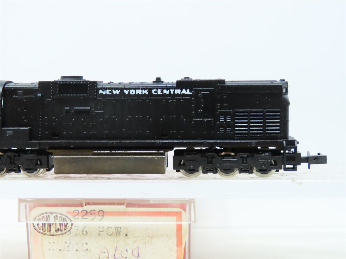 N Scale Con-Cor 2259 PC Penn Central C628 Diesel Locomotive #9884 Custom
