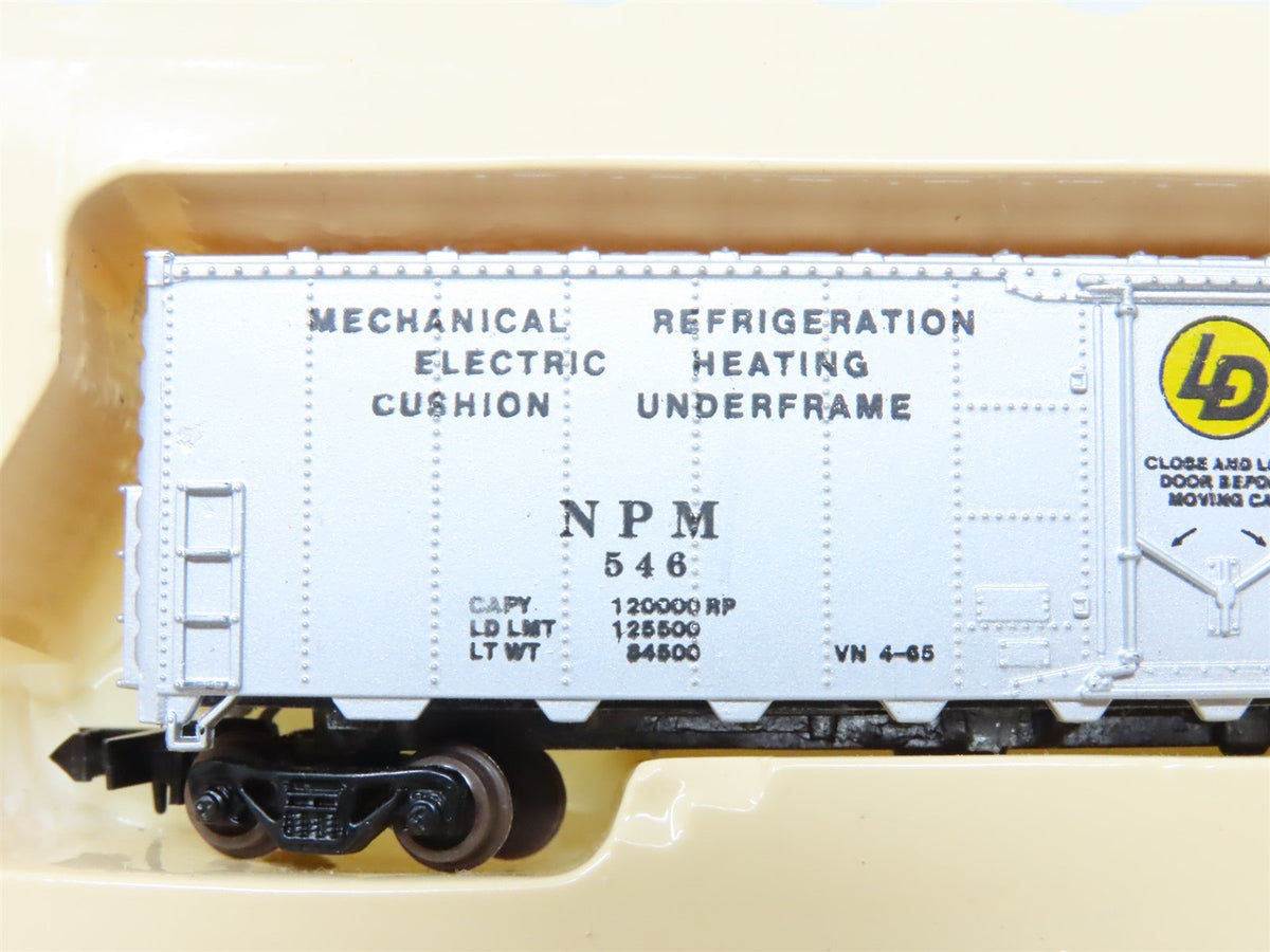 N Scale Con-Cor 0001-16710 NPM Northern Pacific 50&#39; Steel Reefer #546
