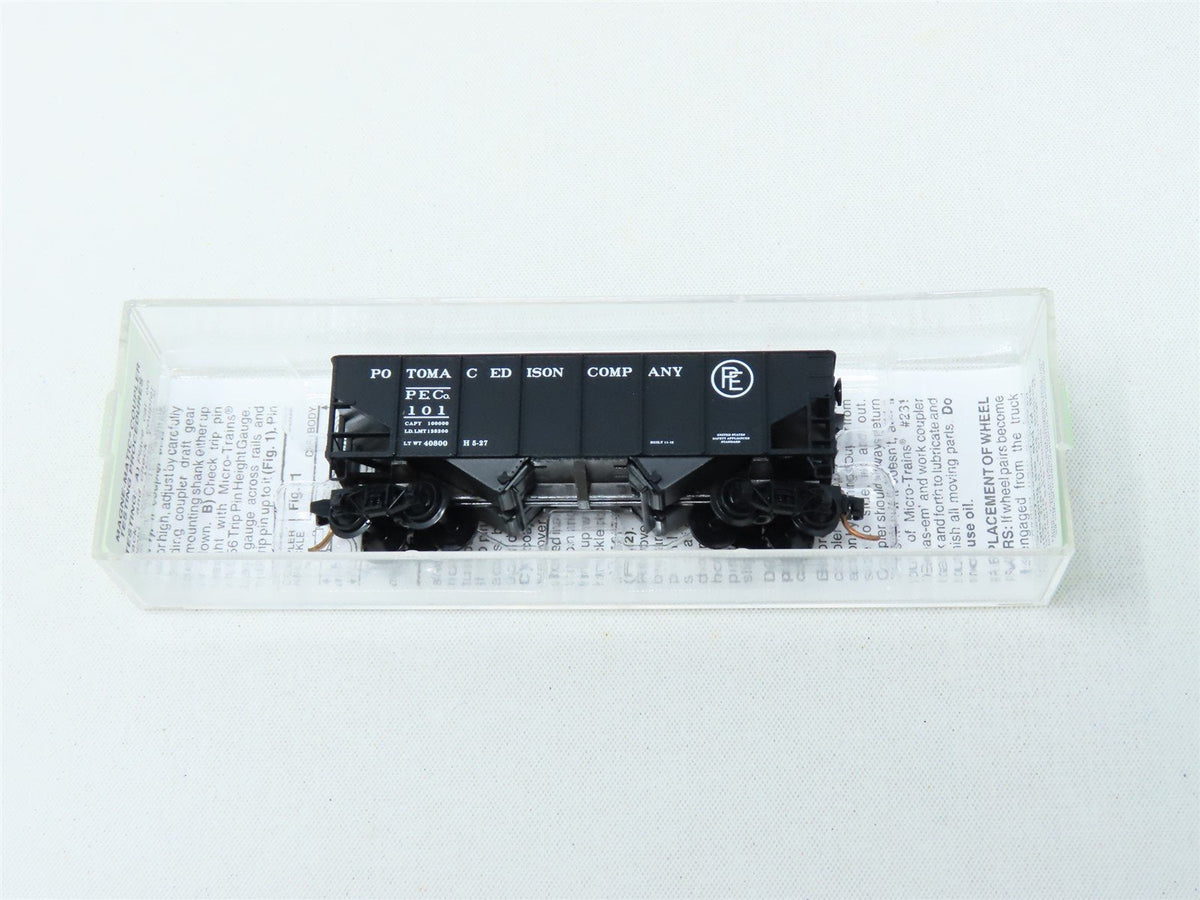 N Micro-Trains MTL HFRHS NSC 02-68 PECo. Potomac Edison Co. 2-Bay Hopper #101