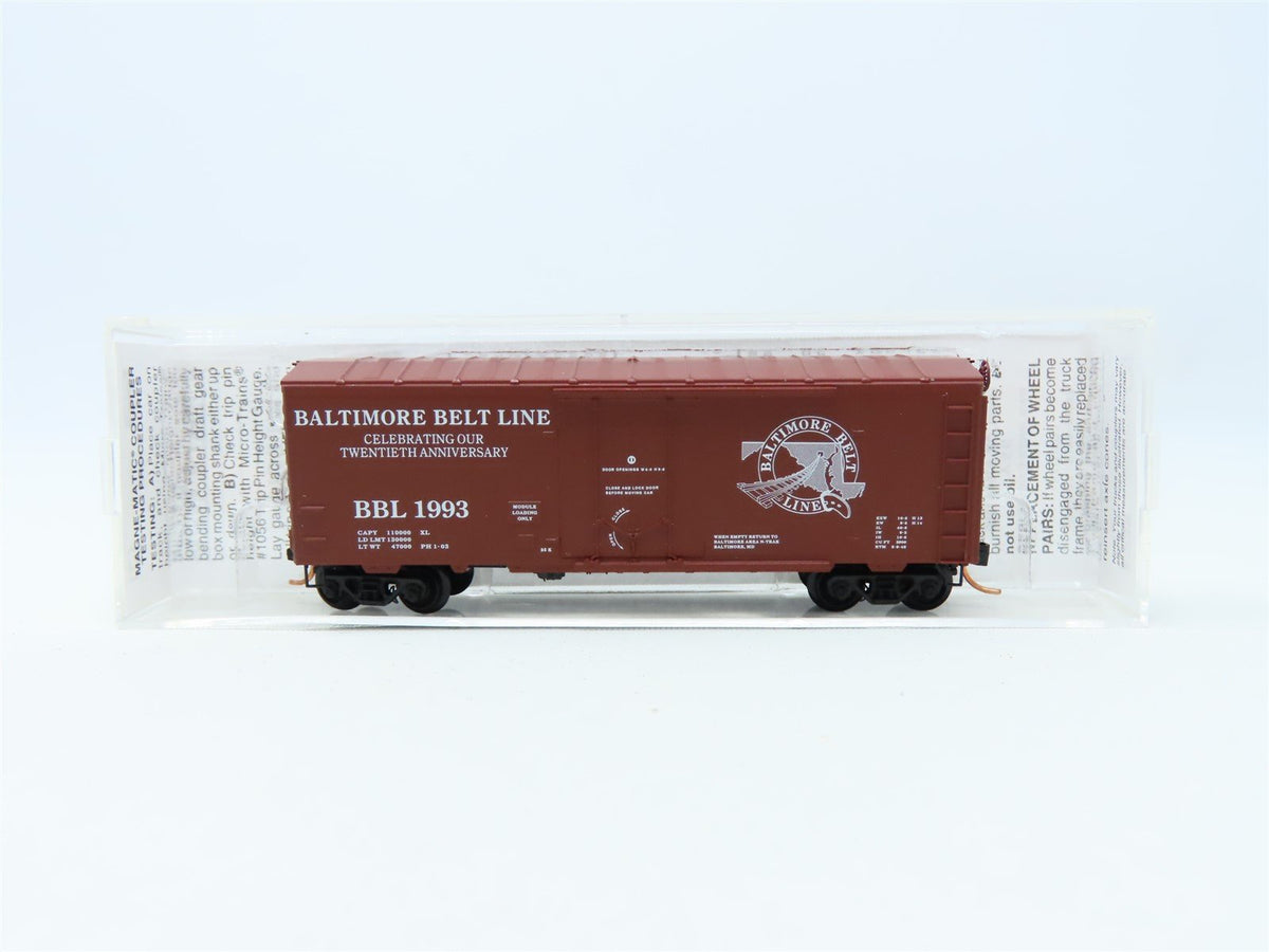 N Scale Micro-Trains MTL Special Run BBL Baltimore Belt Line Box Car #1993