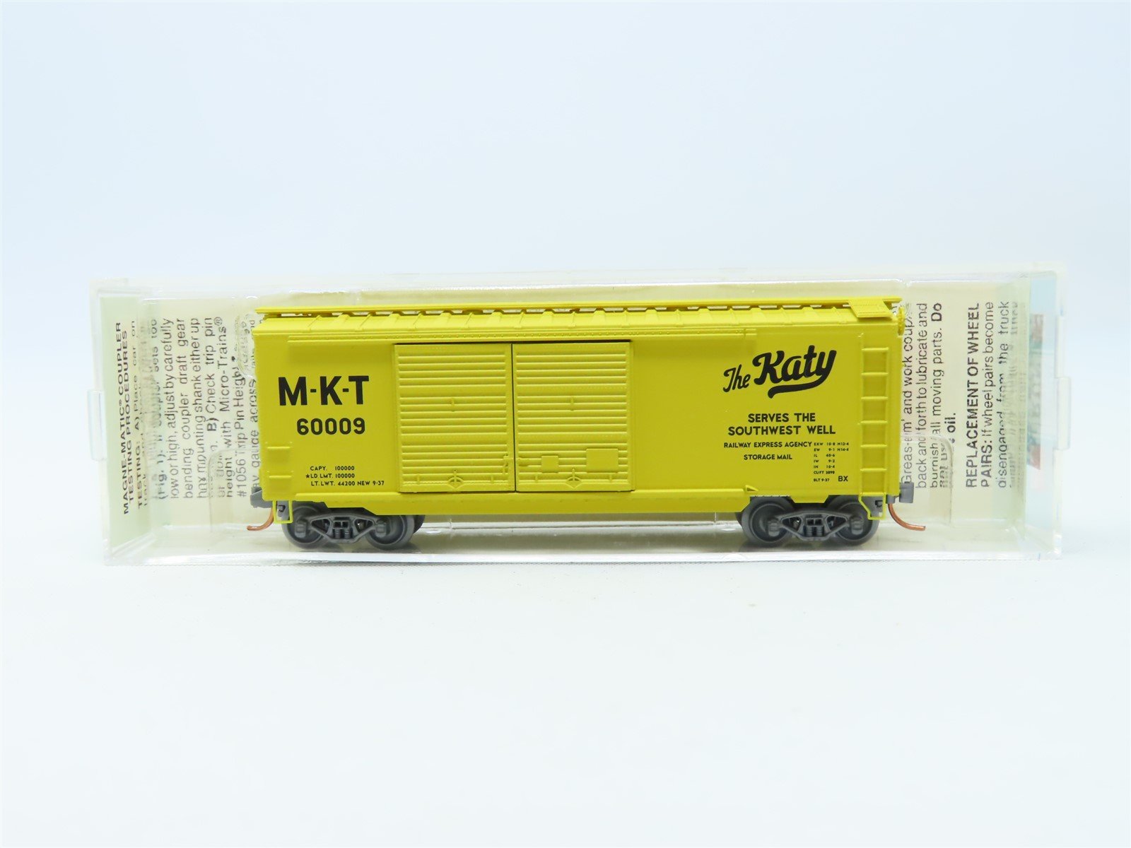 N Micro-Trains MTL NSC 03-51 2003 Surprise Car MKT "The Katy" 40' Box Car #60009