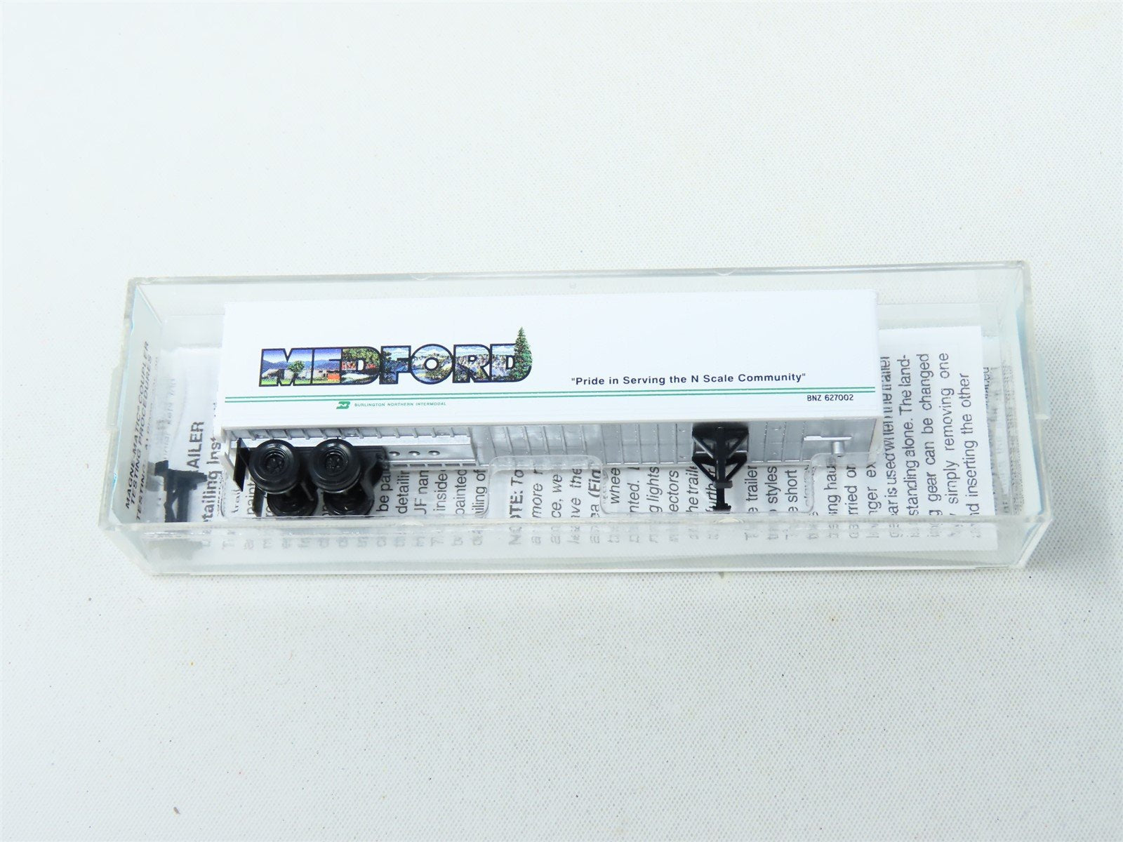 N Scale Micro-Trains MTL NSC 02-47 BNZ City Scapes Trailer #627002 - Medford