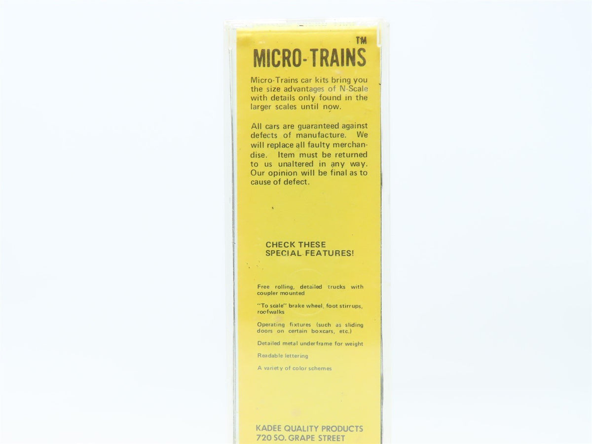 N Kadee Micro-Trains MTL 22080-1 UP &quot;Be Specific&quot; 40&#39; Boxcar 110023 - Blue Label