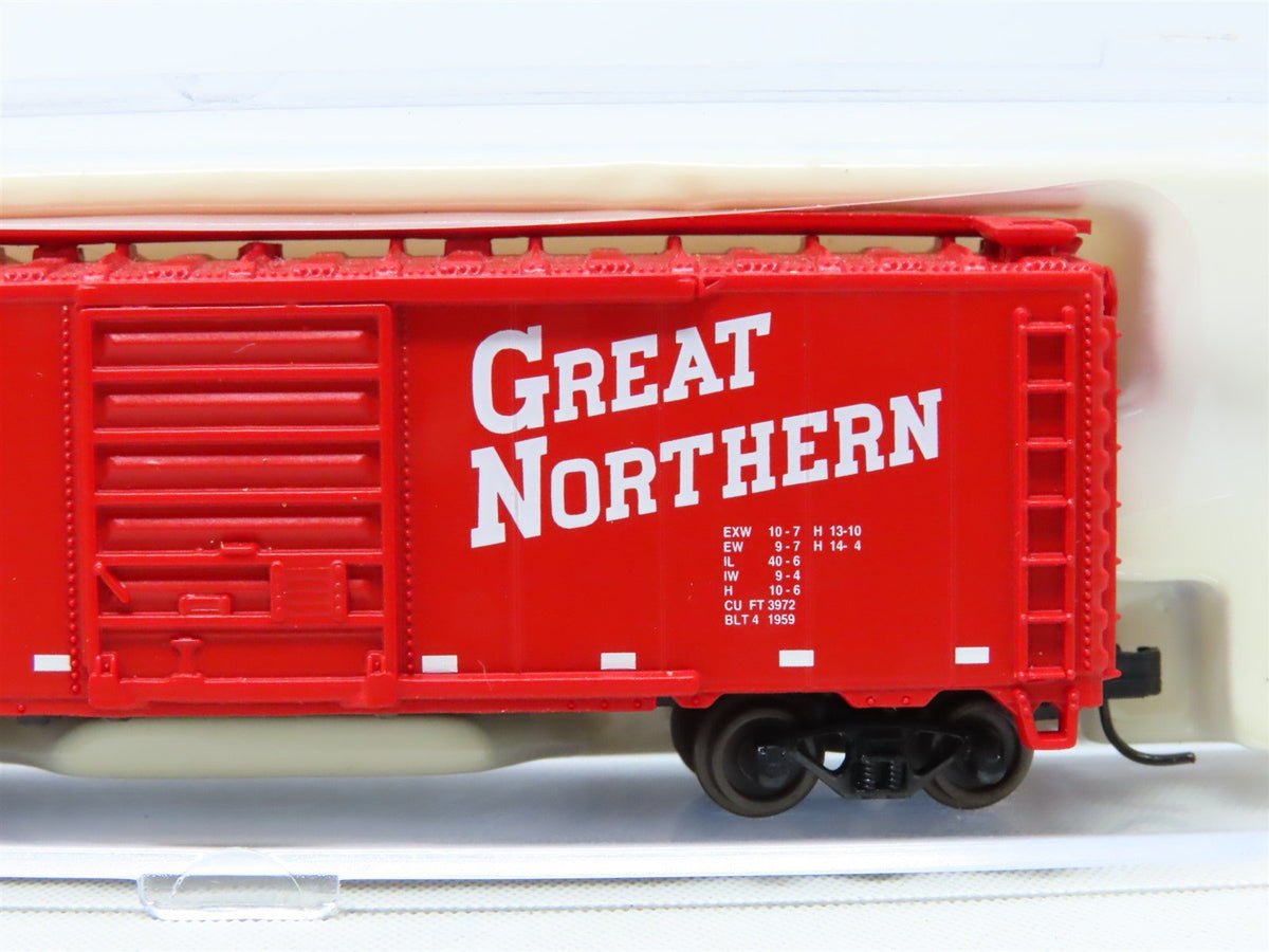 N Scale Atlas 34283 GN Great Northern Single Door 40&#39; Box Car #6466