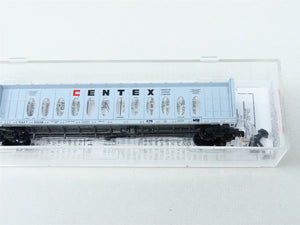 N Scale Micro-Trains MTL #53040 TCAX Centex Thrall Centerbeam Flat Car #700038