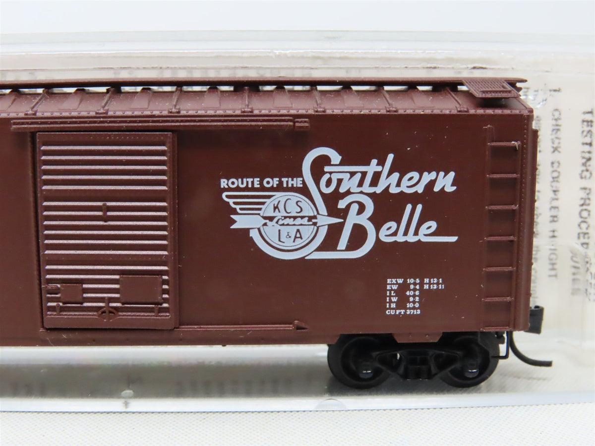 N Scale Kadee Micro-Trains MTL 20540 L&amp;A Southern Belle 40&#39; Box Car #15008