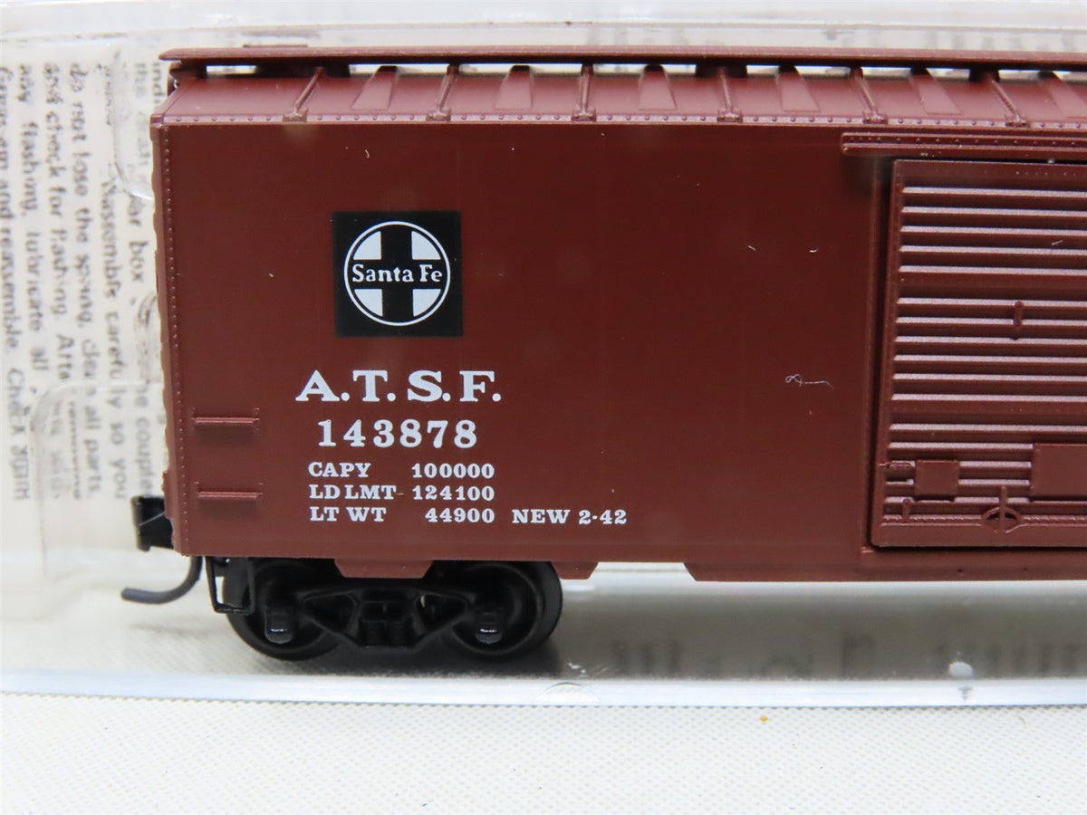 N Scale Kadee Micro-Trains MTL 20510 ATSF Santa Fe 40&#39; Box Car #143878