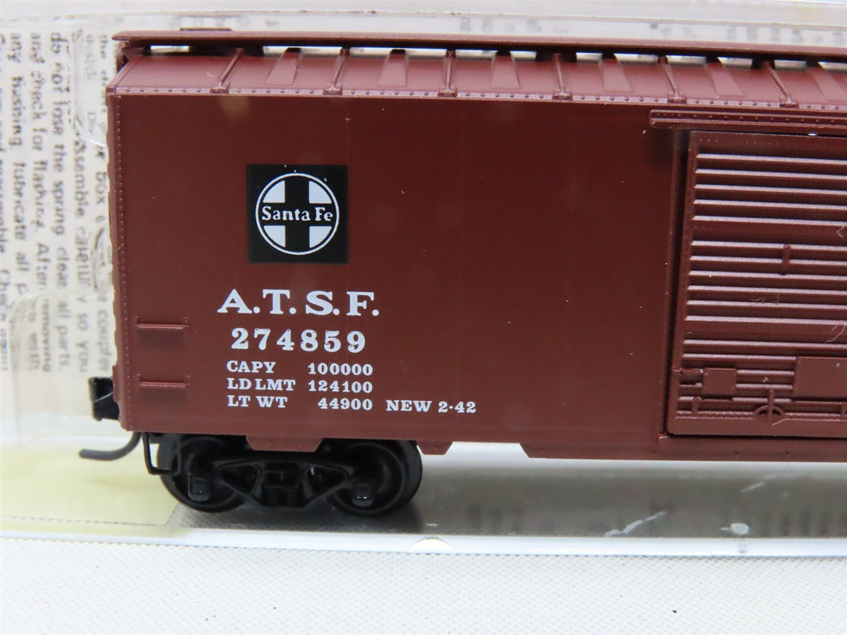 N Scale Kadee Micro-Trains MTL 20500 ATSF Santa Fe 40&#39; Box Car #274859