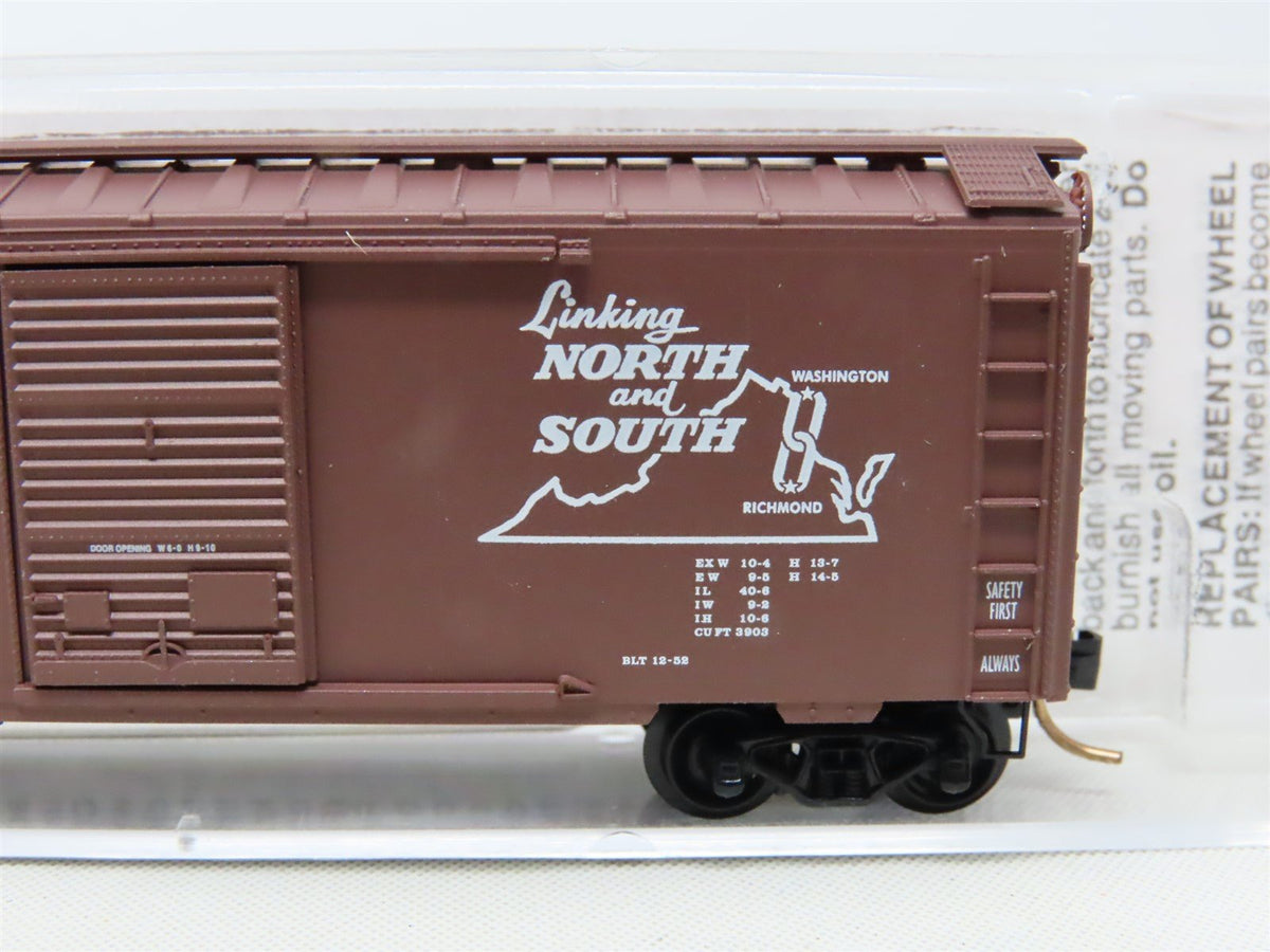 N Micro-Trains MTL 20516 RF&amp;P Richmond Fredericksburg &amp; Potomac 40&#39; Box Car 2838