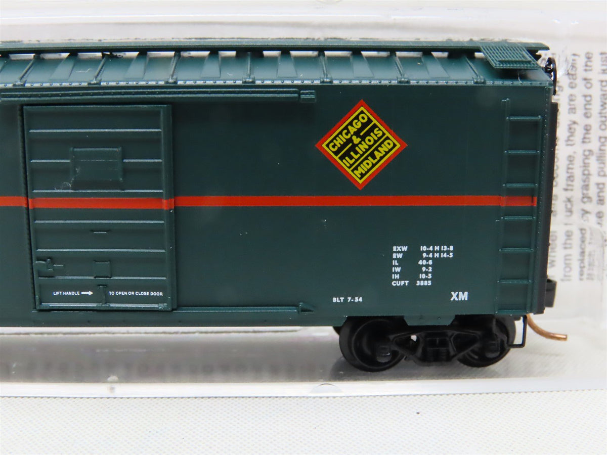 N Scale Micro-Trains MTL 20476 CIM Chicago &amp; Illinois Midland 40&#39; Box Car #16073