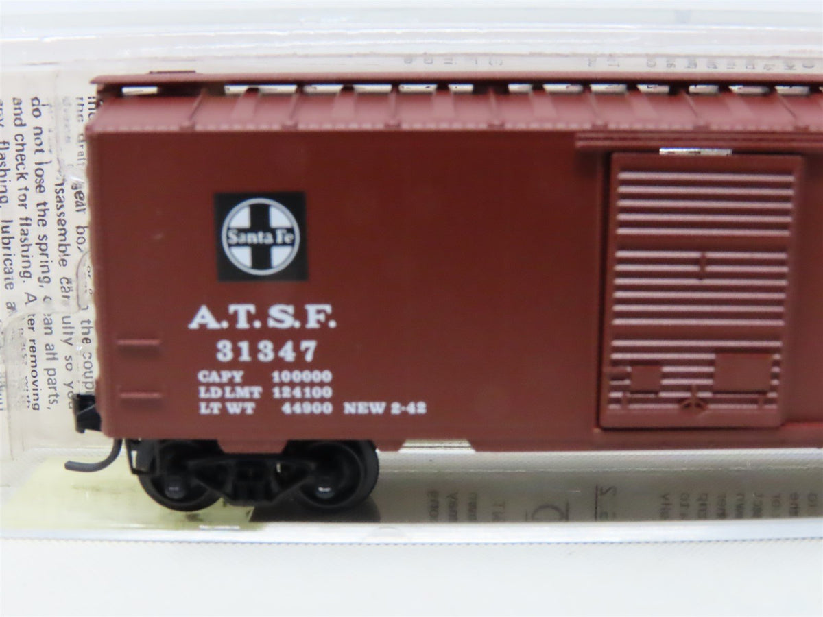 N Scale Kadee Micro-Trains MTL 20470 ATSF &#39;El Capitan&#39; 40&#39; Box Car #31347