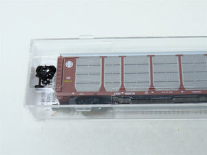 N Scale Micro-Trains MTL 111010 ATSF Santa Fe 89' Tri-Level Auto Carrier #700276