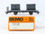 HOm Scale Bemo 2258-194 Unlettered Gravel Container Flat Car #9094