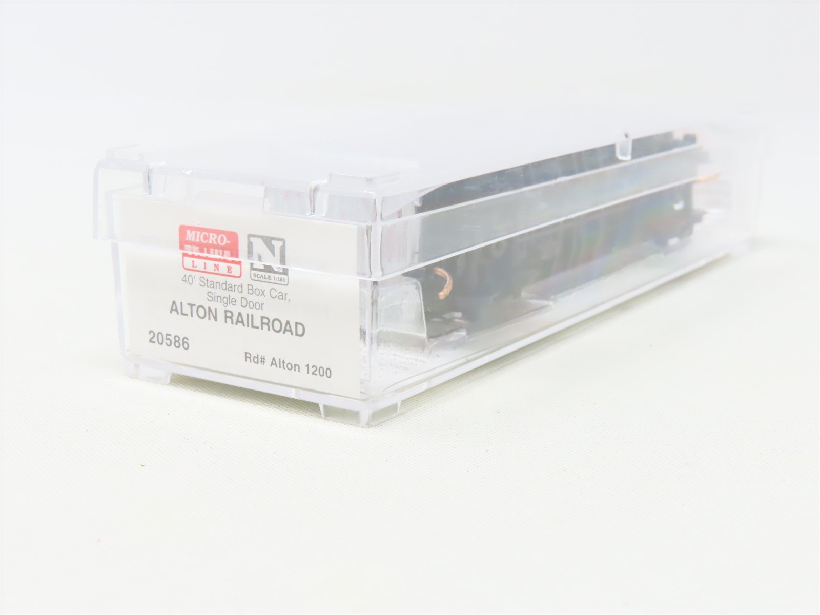N Scale Micro-Trains MTL 20586 ALTON Railroad 40' Single Door Box Car #1200