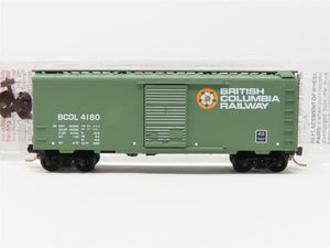 N Scale Micro-Trains MTL 20580 BCOL British Columbia Single Door Box Car #4180
