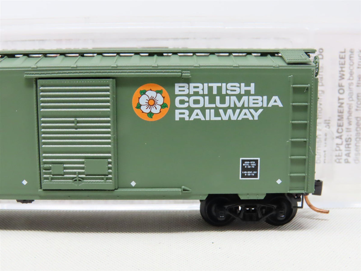 N Scale Micro-Trains MTL 20580 BCOL British Columbia Single Door Box Car #4180