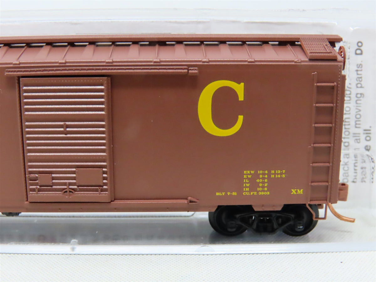 N Scale Micro-Trains MTL 02000736 CGW Chicago Great Western 40&#39; Box Car #5356