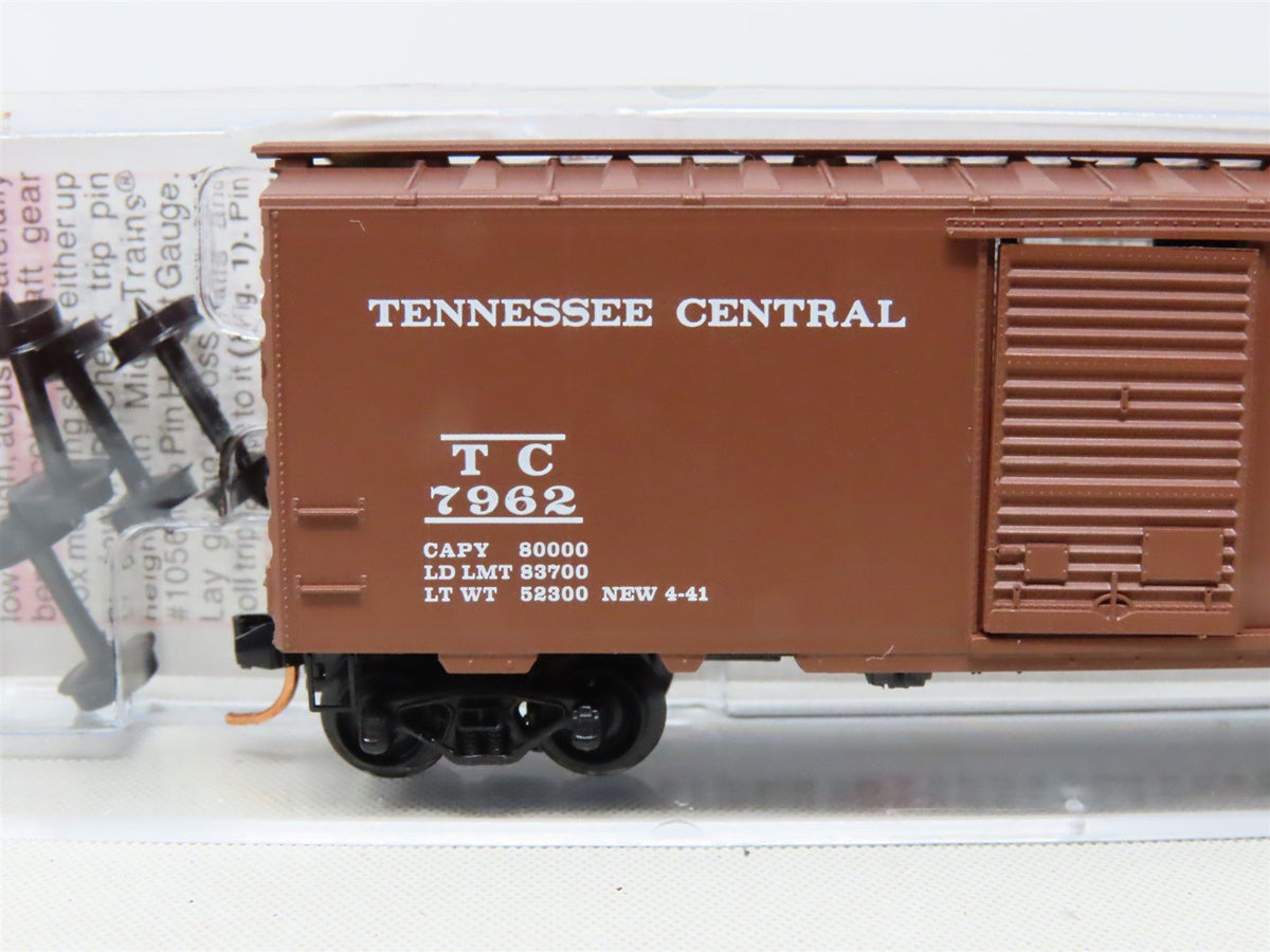 N Scale Micro-Trains MTL 20720 TC Tennessee Central 40&#39; Box Car #7962