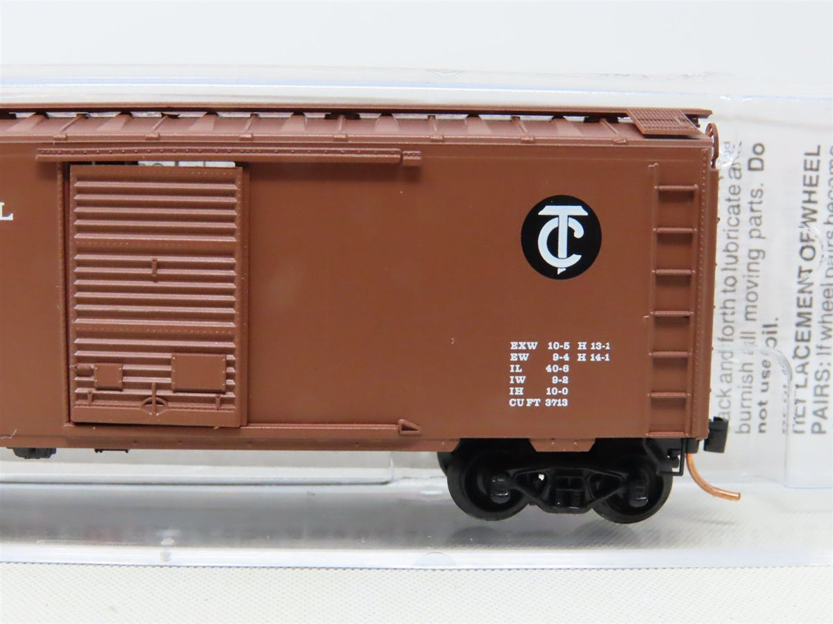 N Scale Micro-Trains MTL 20720 TC Tennessee Central 40&#39; Box Car #7962