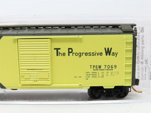 N Scale Micro-Trains MTL 02000716 TP&W The Progressive Way 40' Box Car #7069